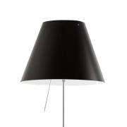 Luceplan Costanza gulvlampe D13ti, alu/sort