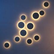 Maytoni Wald udendørs LED-væglampe, 3000K, grafit