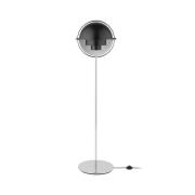 GUBI gulvlampe Multi-Lite højde 148 cm krom/antracit sort