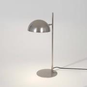 Miro bordlampe, sølvfarvet, højde 58 cm, jern/messing