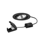 BRUMBERG BB03 LED indbygningsspot on/off tilslutningsboks mat sort