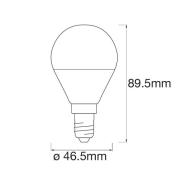 LEDVANCE SMART+ WiFi E14 5 W dråbe RGBW