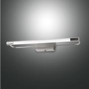 Rapallo LED-væglampe, krom, IP44, 40 cm