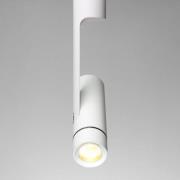 Oligo Hubble LED-skinnespot 2.700 K mat hvid