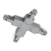 X-connector DUOline 2-fase skinne, titanium