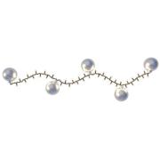 2in1 LED-lyskæde, frosty sølv, 700 LED’er