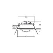 BRUMBERG BB03 indbygning RC samleboks sort