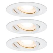 Paulmann Nova LED-spot, kan dæmpes, IP65, hvid