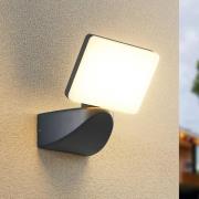 Lindby Melamika LED udendørs spotlight