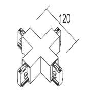 Ivela X-tilslutning, 3-fasesystem LKM, hvid