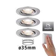 Paulmann Nova mini Plus LED easydim, 3 stk., jern