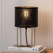 Bordlampe Kamil med perforeret metalskærm