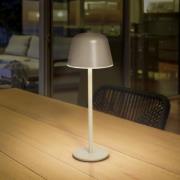 LEDVANCE Genopladelig LED-bordlampe Style Stan, aluminium, CCT, beige