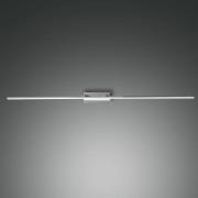 LED-spejllampe Nala, forkromet, bredde 110 cm, metal