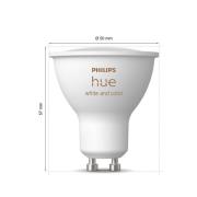 Philips Hue White&Color Ambiance GU10 4,2W sæt med 3 stk