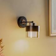 Væglampe AP-4288-1BSY i metal og glas