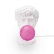 Wonder Times deko LED-bordlampe, hvid/pink