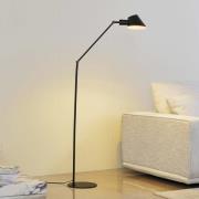 Lindby gulvlampe i, sort, metal