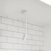 LOOM DESIGN LED-spotlight Iris, hvid, aluminium, Ø 4,5 cm