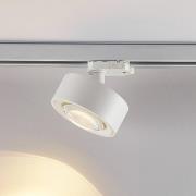 Molto Luce LED 3-faset skinnespot Mag, hvid, 830