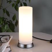 Andrew cylinderformet bordlampe af glas