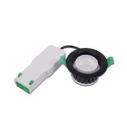 Eco R 68 LED indbygningsspot, hvid, Ø 9 cm, metal, IP65, CCT