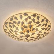 Arion loftlampe, creme/guldpatineret, Ø 63 cm, stål