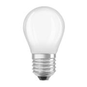 OSRAM LED-pære dråbe E27 1,2W mat 4.000K 255lm