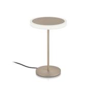 LED-bordlampe Tilda, sandmetallic, gestusstyring