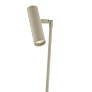 Tom Pro LED-bordlampe, sandfarvet, højde 47 cm, CCT, dæmper