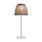 Bover LED-sokkellampe Atticus, højde 50 cm, naturhvid/beige