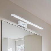 Gallery LED-væglampe, kromfarvet, metalbredde 62 cm IP44