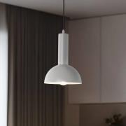 Hængelampe Vitrum cupola S, taupe, halvrund, Ø 19 cm