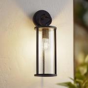 Lucande udendørs væglampe Emmeline, bobler, aluminium, højde 45 cm