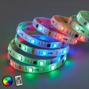 Med 164 lysfunktioner - Mo 500 cm RGB-LED-stripe