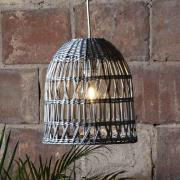 Knute lampeskærm, uden fatning, Ø 30 cm, grå