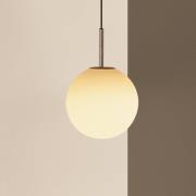 Audo TR Bulb, hængelampe, 1 lyskilde, stål, glas, hvid