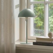 Bordlampe Ellen 20, støvgrøn, metal, E14 fatning
