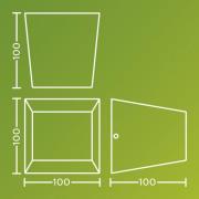 Philips Alix UE udendørs LED-væglampe, antracit, aluminium, IP44