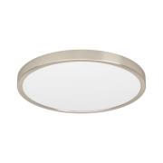 EGLO connect Smart-LED-påbygningslampe Fueva 6-Z, grå, Ø 38 cm