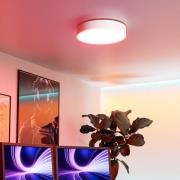 EGLO connect Smart LED-loftlampe Gallizzi-Z, hvid, Ø39cm