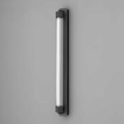 OLEV LED-væglampe CHARMER, sort metal/glas 2.700 K IP44