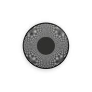 Northern LED-væglampe Glint, sort mat, stål, Ø 25 cm