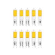 Arcchio LED-stiftsokkelpære, G9, 2,2W, 3000K, sæt med 10 stk