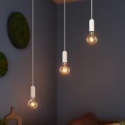 OSRAM hængelampe VINTAGE 1906 ROUND, hvid, metal, Ø 10 cm