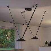 Paulmann ULine Startersæt Cone, sort, remlængde 5 m