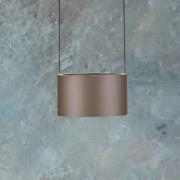 PURE LED-pendellampe Clipse, bronzefarvet Ø 20 cm CCT, 2 lyskilder