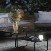 OSRAM LED-batteridrevet udendørslampe NIGHTLUX SOLAR grå dæmpbar USB-p...