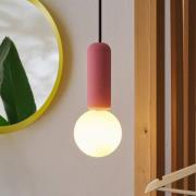 OSRAM hængelampe Decor Concrete Mic, pink, beton, G9