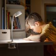 OSRAM LED-klemmelampe Office Line Cylinder, hvid, CCT, dæmpbar